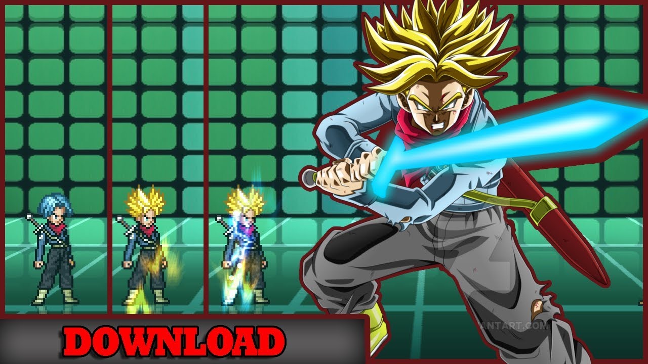 🔵Trunks DBS Transform Base, SSJ, SSJ Rage (JUS) By Mythos