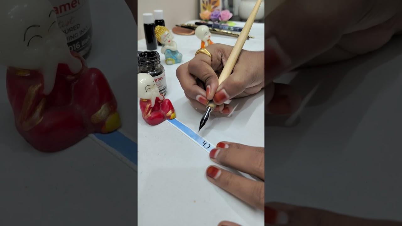 Cherish Today | Nikko G Nib Calligraphy ASMR | Smooth Ink  