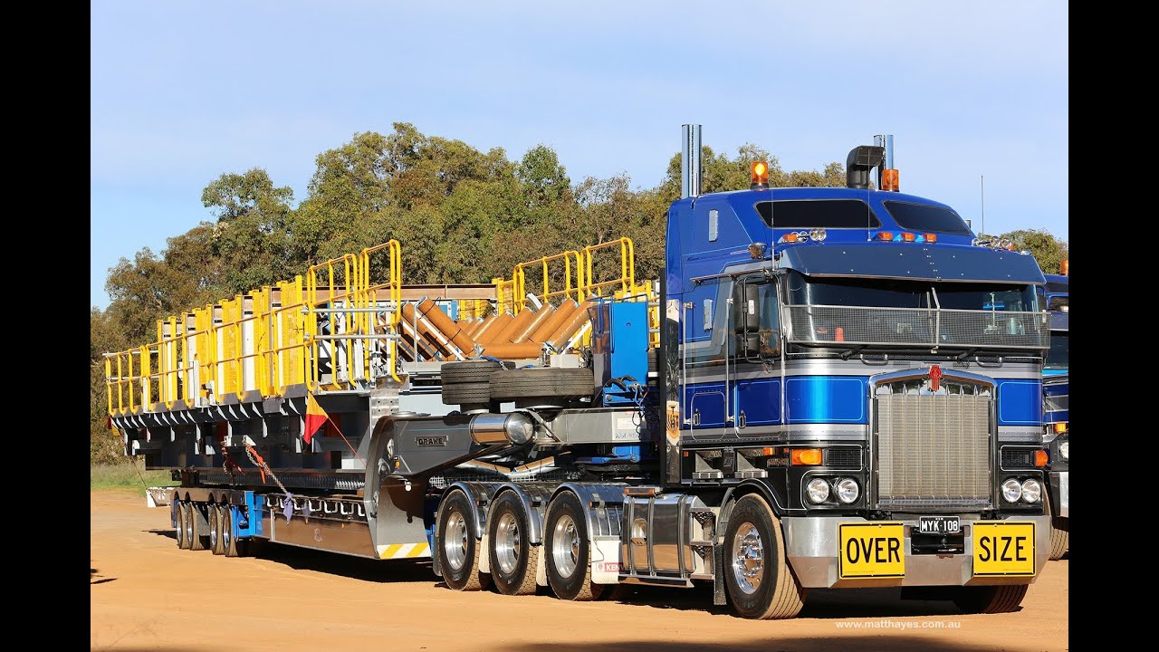 Heavy Haulage Australia Mega Truckers Tri Drive Kenworth K108