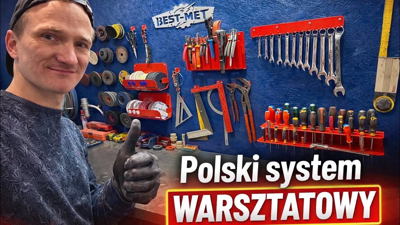 ZROBIŁEM SYSTEM WARSZTATOWY Z BLACHY- NASTAŁ PORZĄDEK, NOWE PRODUKTY I NIERDZEWNE WYDECHY