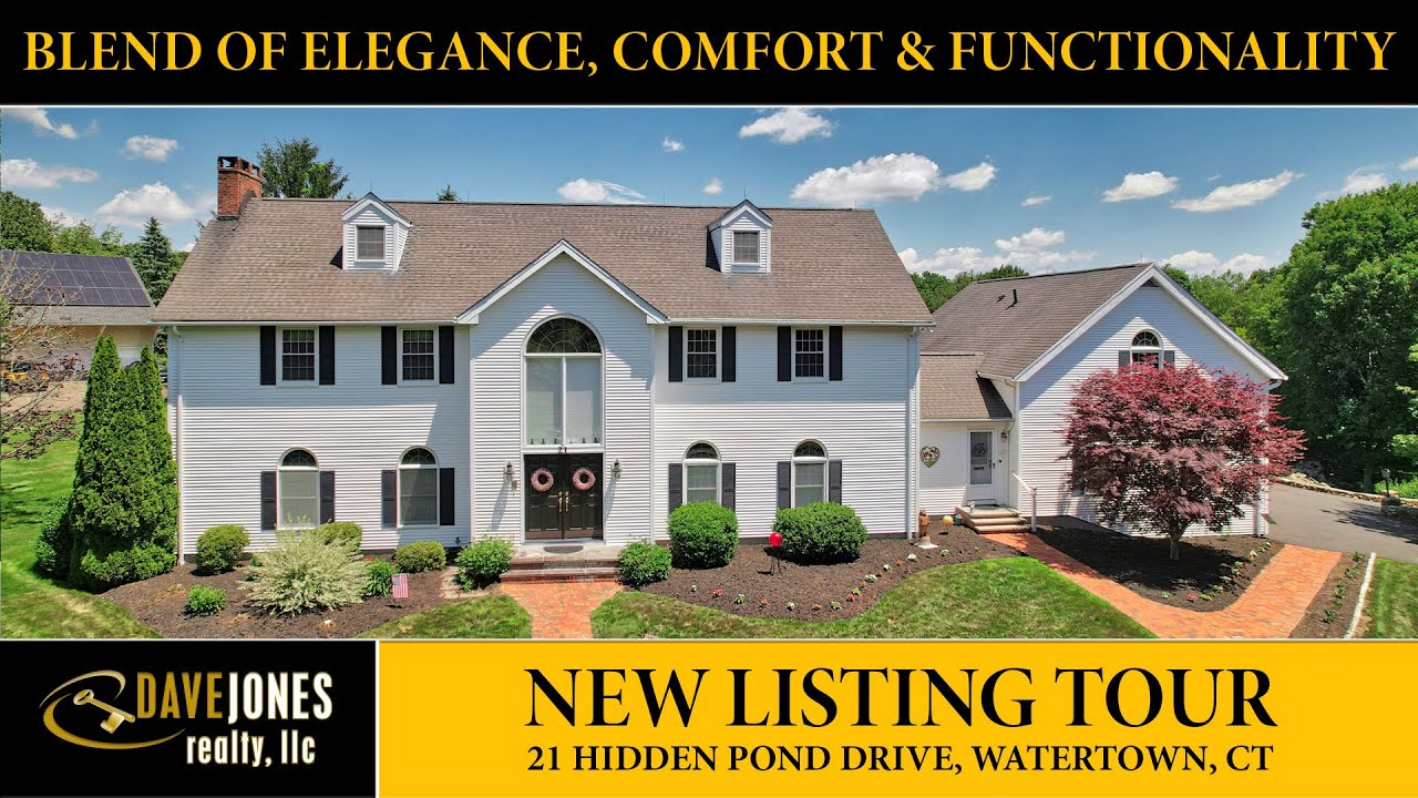 🏡 Welcome to 21 Hidden Pond Drive | Stunning Colonial Home in Watertown, CT