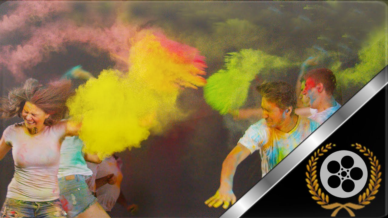 HOLI // Slow Motion // Positive video // 2014 // HD