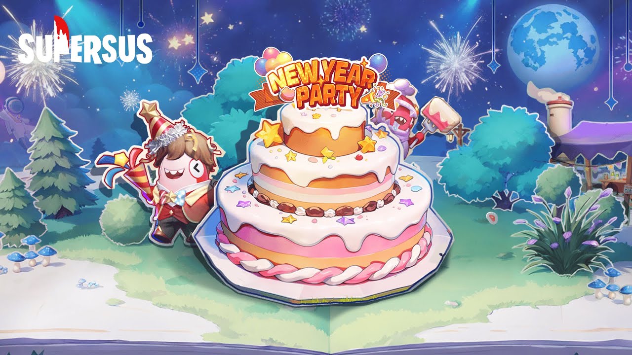 Celebrate 2026 in the Super Sus New Year Map | Super Sus