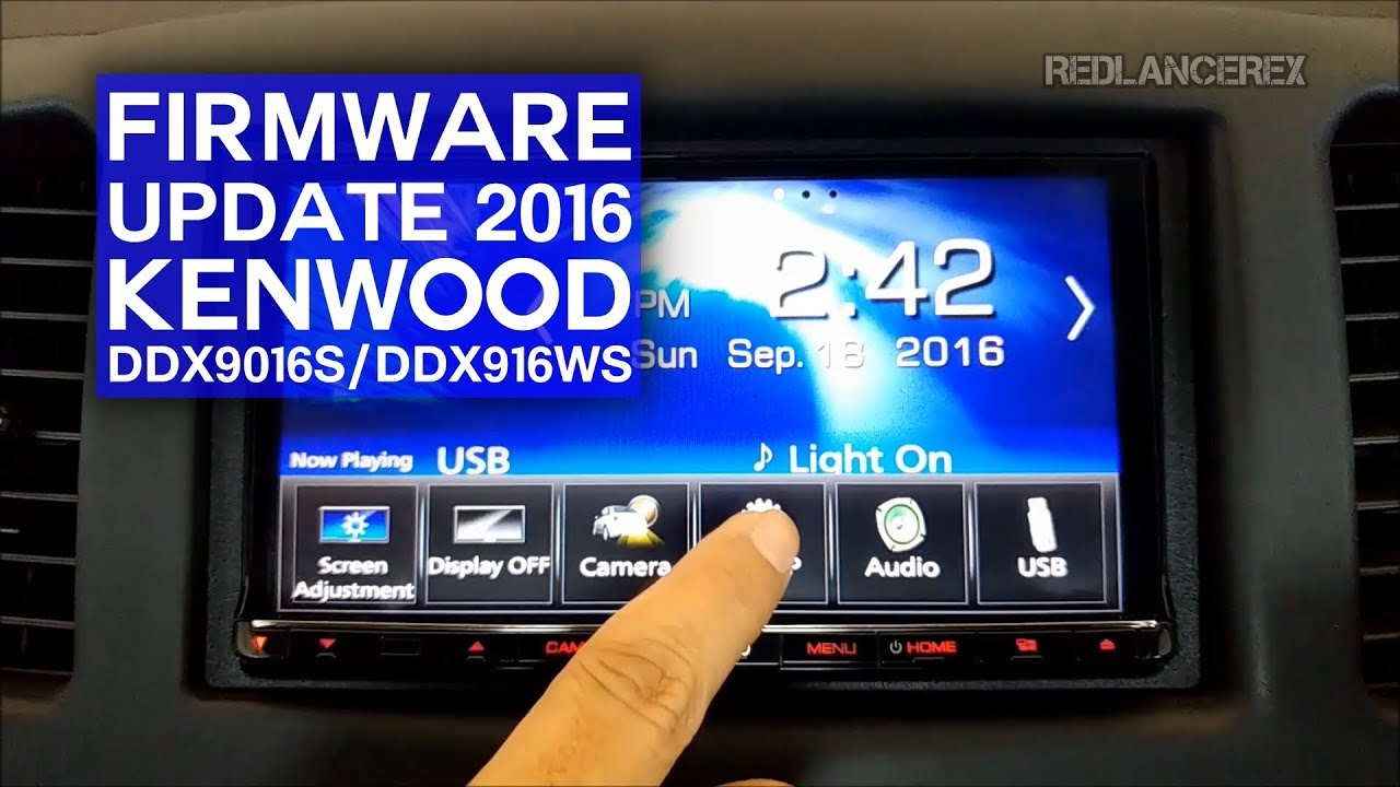 Kenwood - 2016 Update Firmware Guide (DDX9016S/DDX916WS)