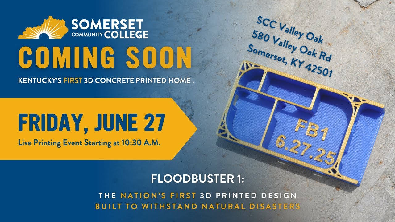 Floodbuster 1 Live Print Demonstration