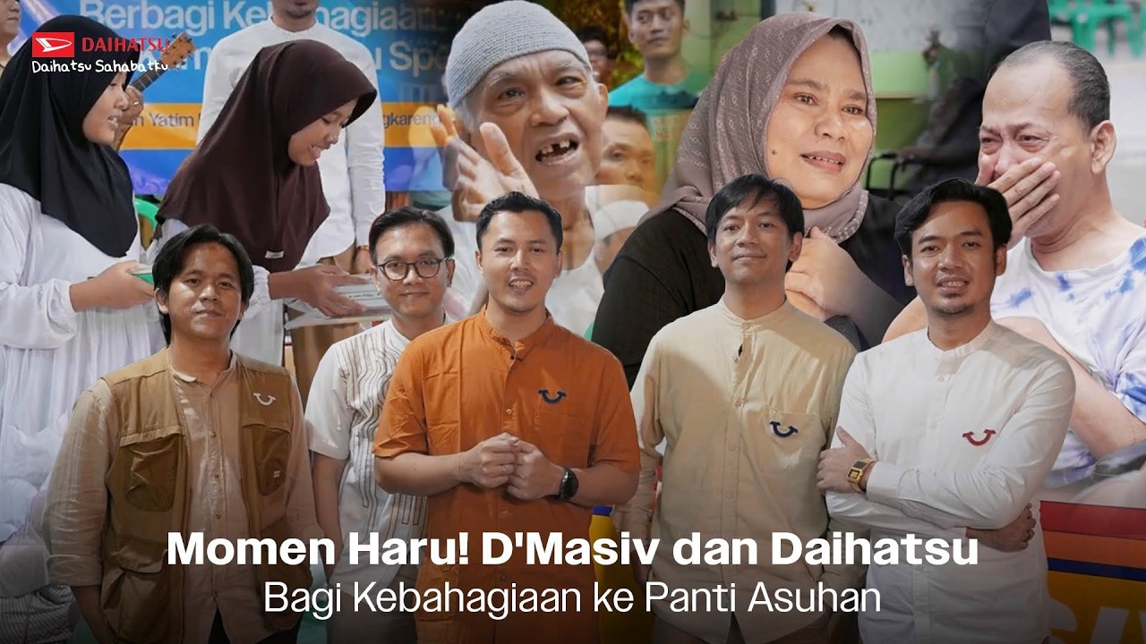 [Eps 2] Momen Haru! D'Masiv dan Daihatsu Bagi Kebahagiaan ke Yatim Piatu