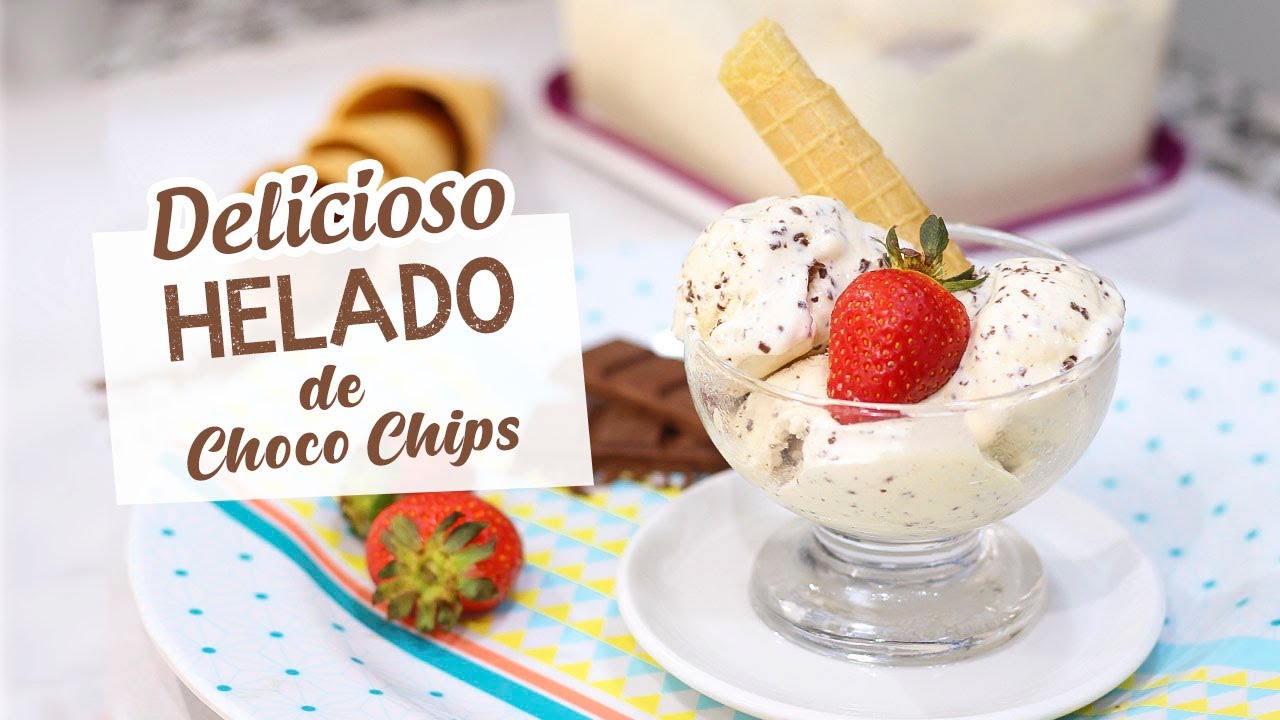 C&oacute;mo preparar Helado de Chocochips - SIN M&Aacute;QUINA/ Cositaz Ricaz