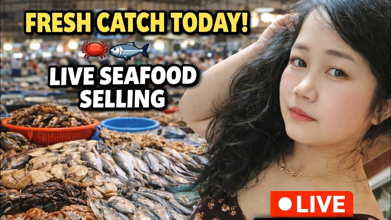Fresh Catch Today! 🦀🐟 Live Seafood Selling at Namgwangju Market