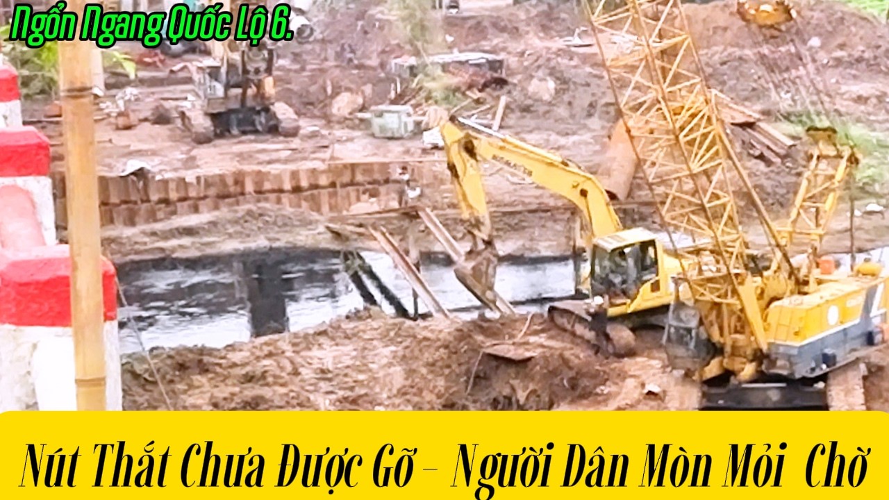 Rào Cản Chưa Được Phá Bỏ - Đường Huyết Mạch Phía Tây Thủ Đô Gặp Khó.