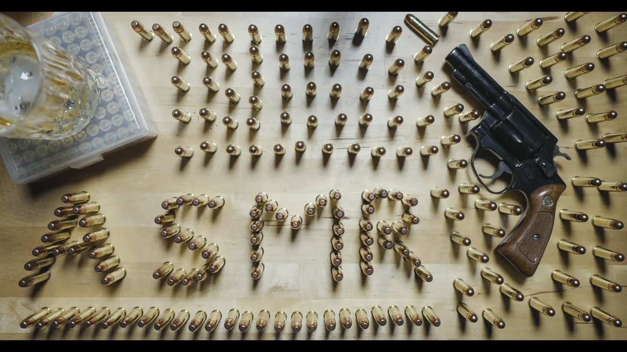 [ASMR] Revolver, Bullets, and Bulleit - Gun and Ammo Sounds - 4K