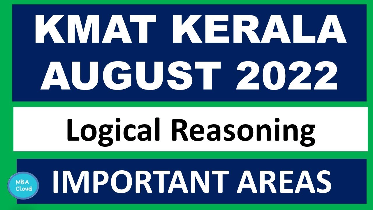 KMAT Aug 2022|Logical Reasoning| Important Questions