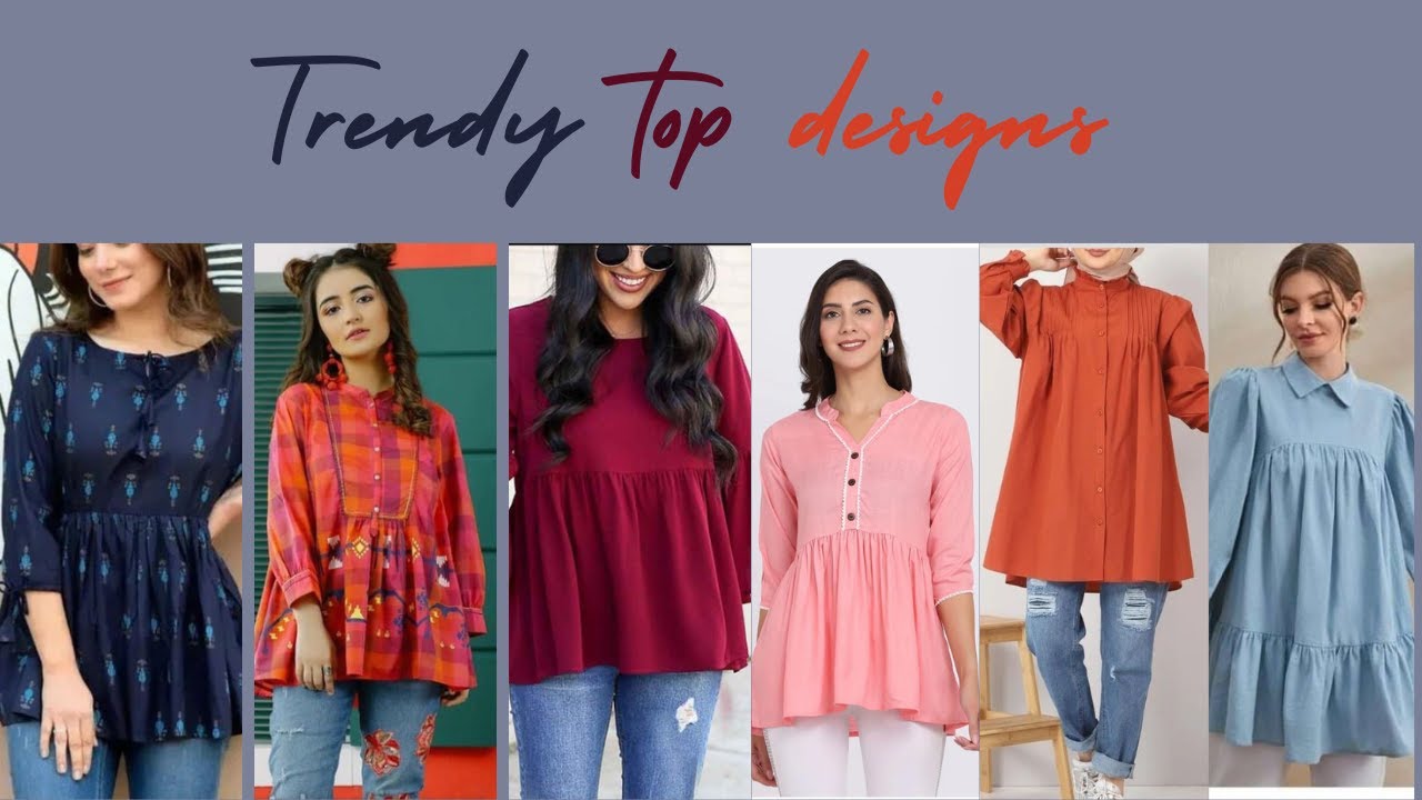 tops design for girls | trendy top designs