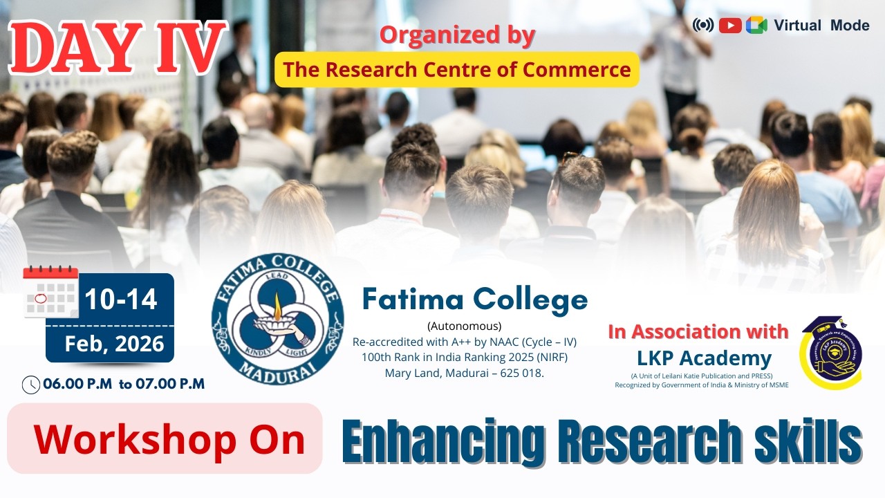 Workshop on Enhancing Research Skills