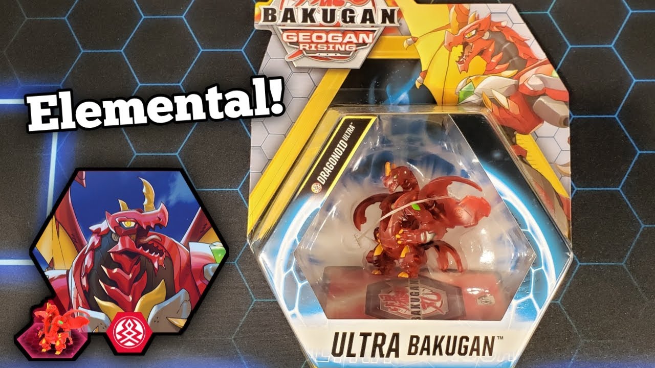 Bakugan Elemental Dragonoid Ultra Geogan Rising Opening!!
