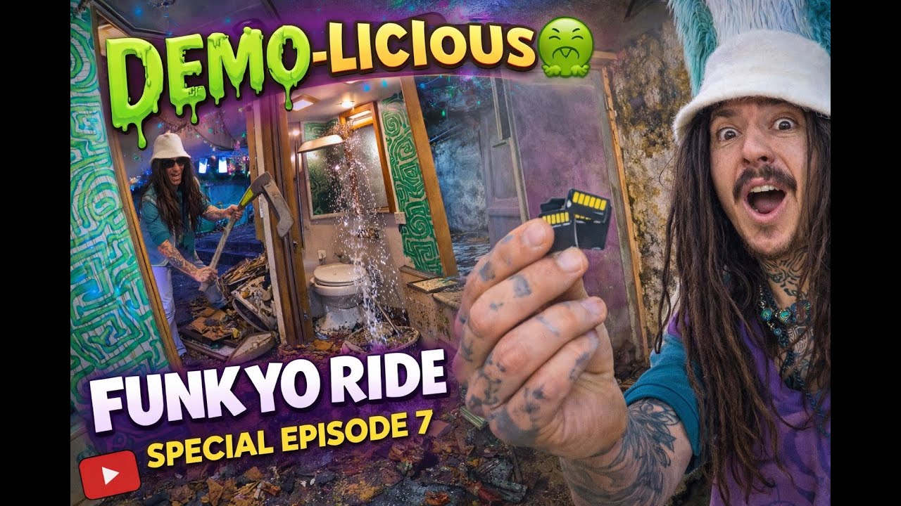 Bathroom DEMO Gone Wrong… Water, Wires & Mold 😮‍💨 | Funk Yo Ride Ep. 7