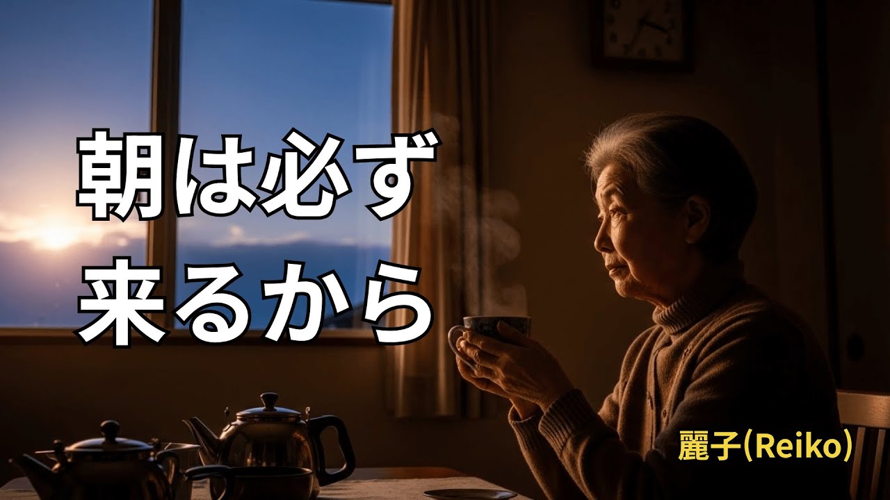 【希望の演歌】一人でも大丈夫 - 孤独な夜を越えて | 麗子(Reiko) | 朝は必ず来る