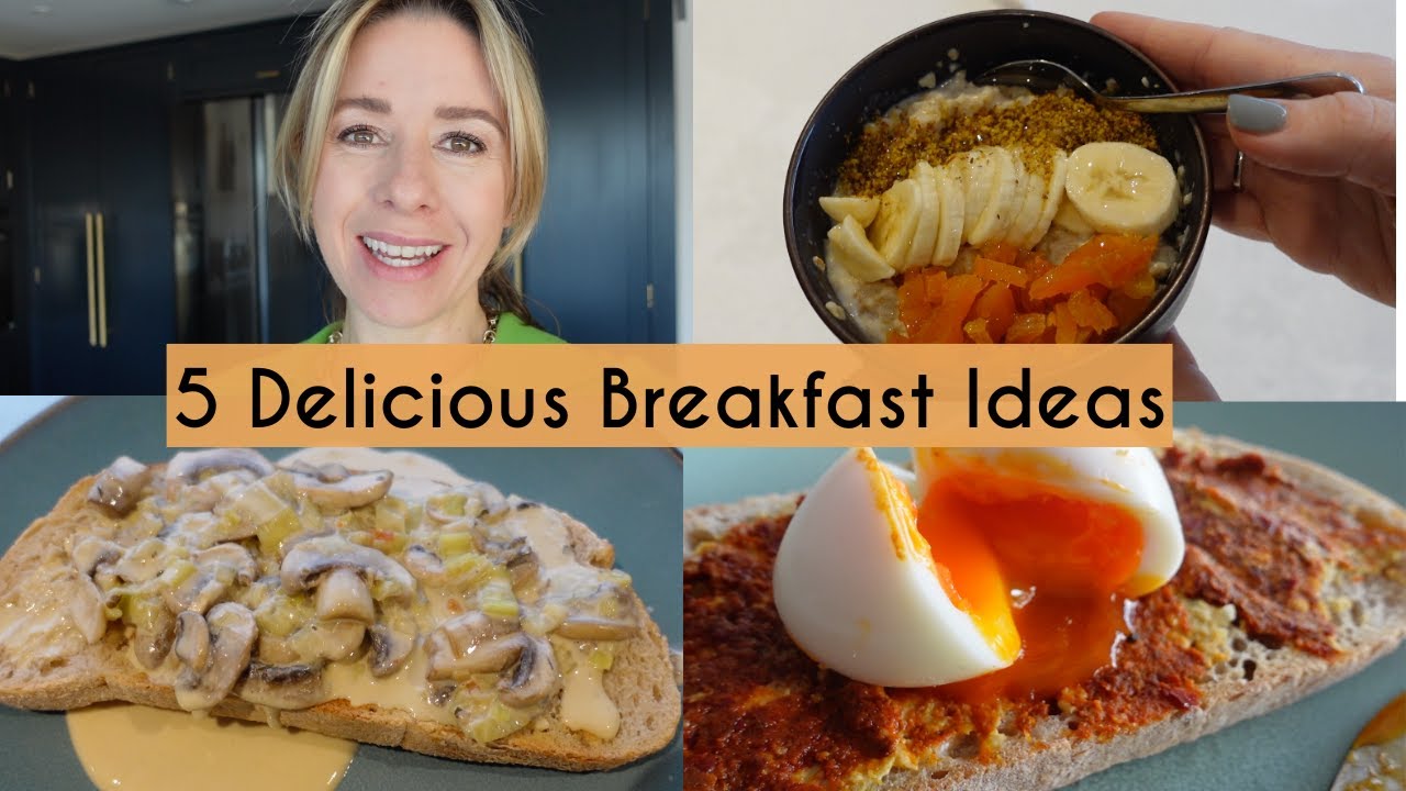 5 YUMMY BREAKFAST IDEAS | QUICK, WORKING FROM HOME & TREAT DAY BREAKFAST IDEAS | Kerry Whelpdale