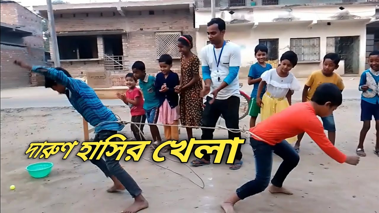 দারুণ হাসির খেলা 🤣 || Funny Games || ss food challenge
