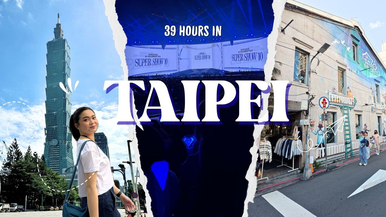 39 Hours in Taipei for Super Show 🇹🇼 | Solo Trip from Aus 🇦🇺, Boba, Food, Shopping & Where to Stay 💙