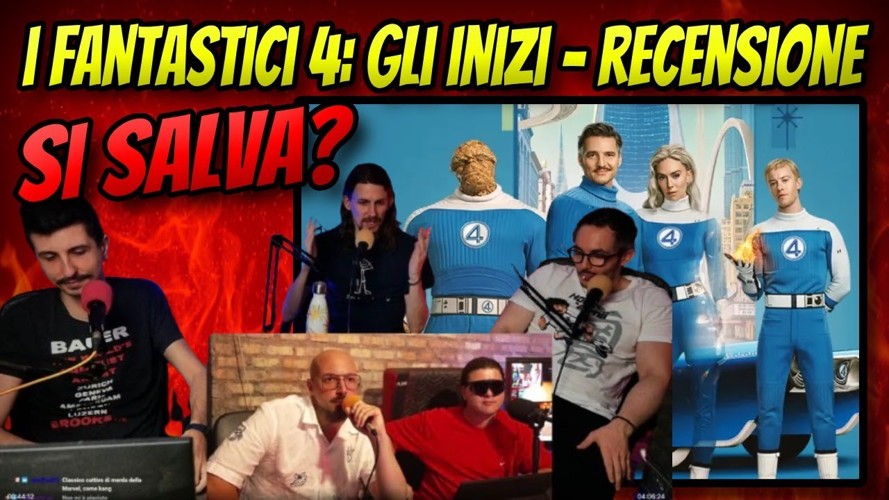NON E' ARKANIGHT: RECENSIONE DEL FILM I FANTASTICI 4! W/@NONèCerberoPodcast&@ivangrieco[#1473.1]
