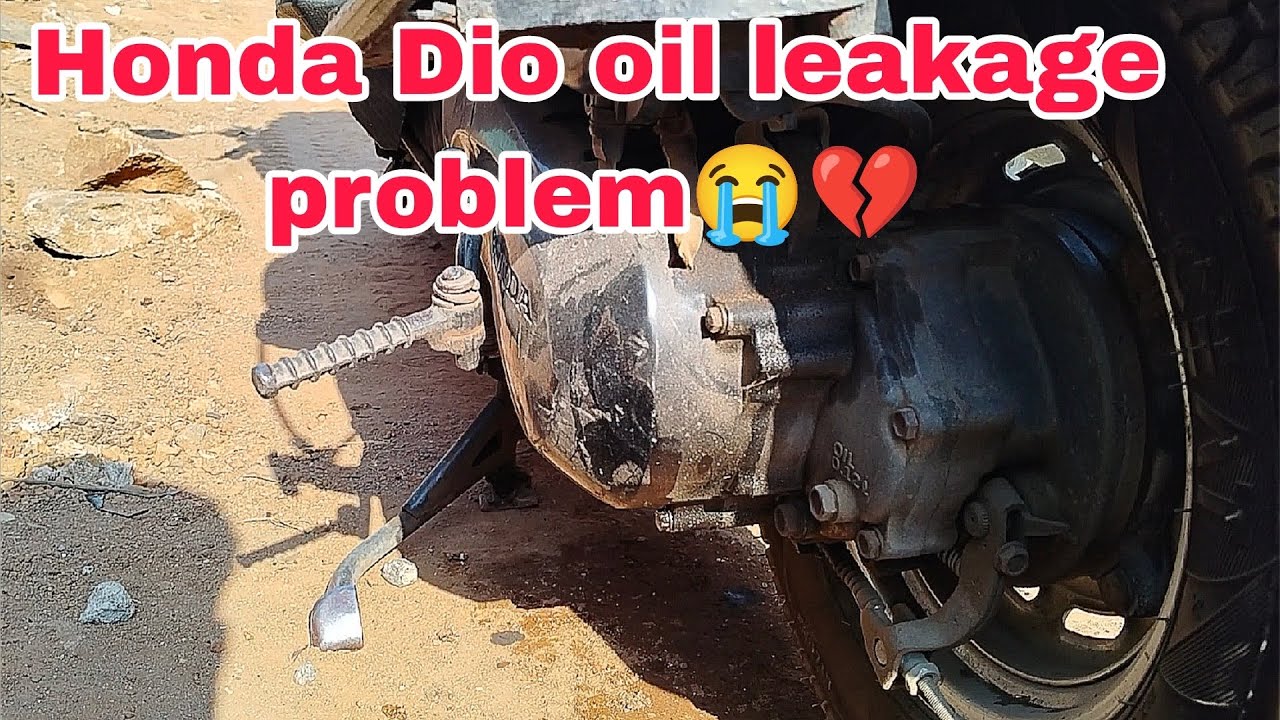 Honda  Dio Engine Oil leakage Problem💔😭