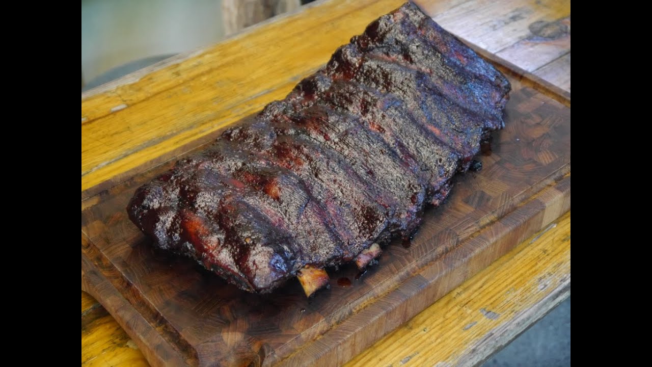 017 - BBQ Beef Ribs aus dem Monolith (Kamado recipe)