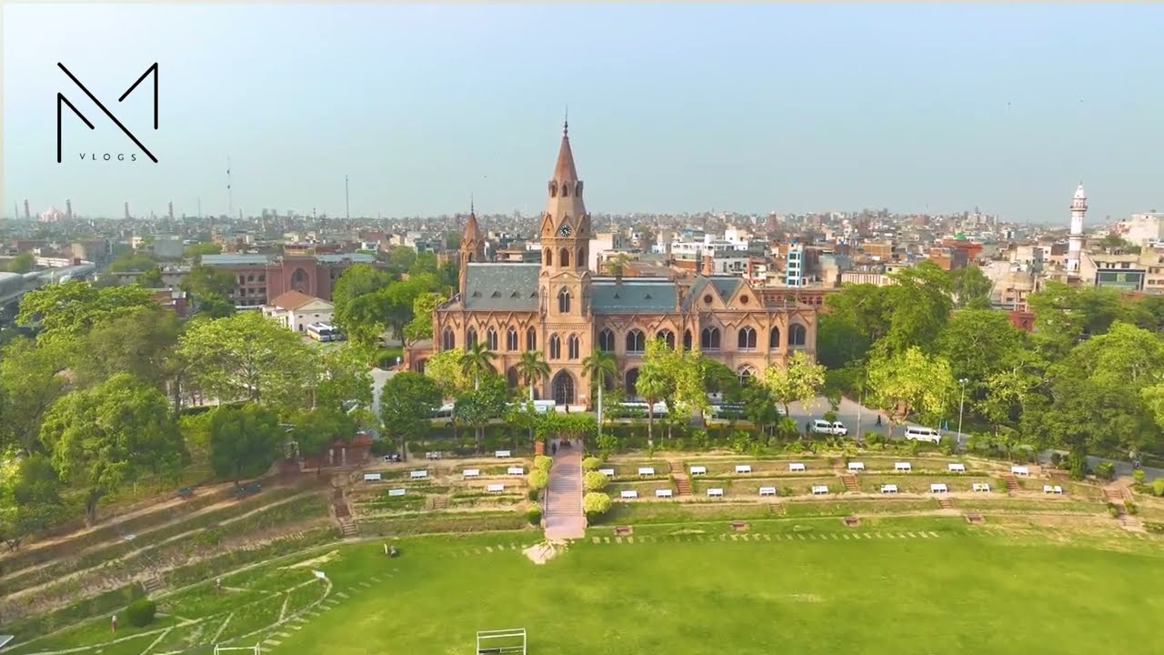 Government College Lahore | GC University | MNA Vlogs #drone #reels #lahore