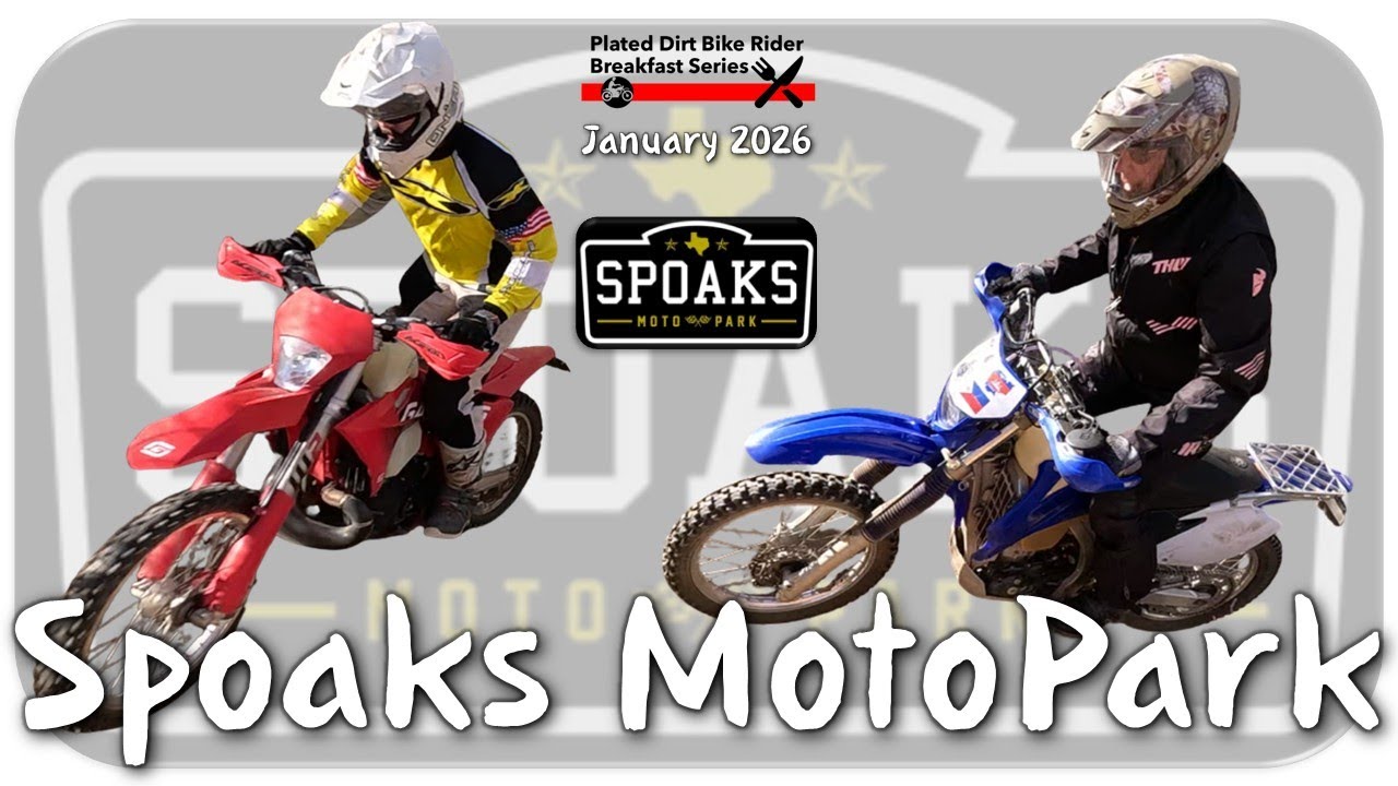 Spoaks MotoPark I Plated Dirt Bike Rider Breakfast Series - Sat I January 17th 2026