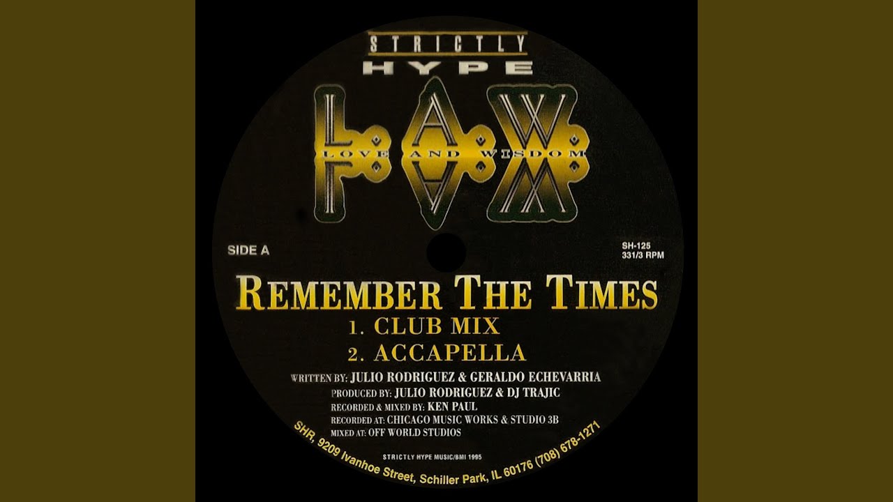 Remember the Times (DJ Trajic's Chronic Mix)