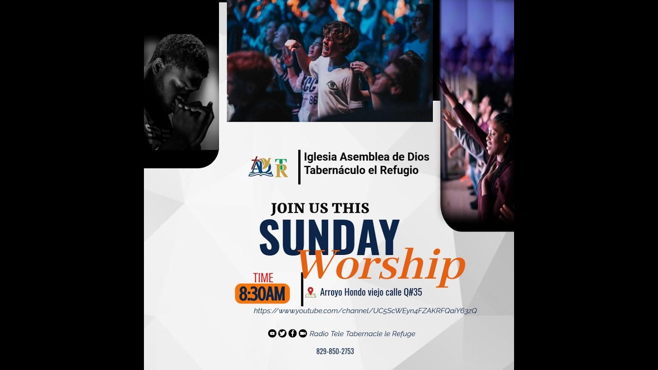 Dimanche /15/03//26 // // Service D´evangelisation // Radio Tele Tabernacle Le Refuge //