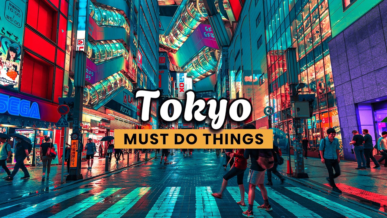 7 Things YOU MUST DO in Tokyo | 4K