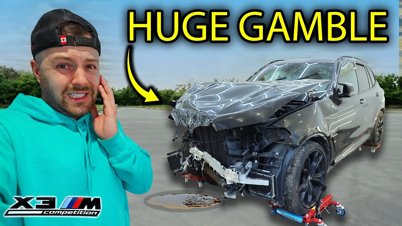 Я купил самый дешевый BMW X3M COMPETITION, но у него повреждено шасси.