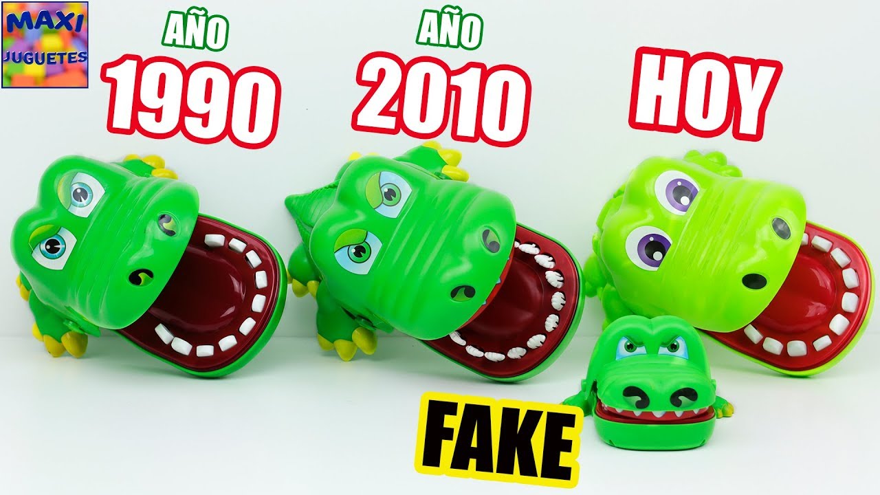 Cocodrilo Sacamuelas | Antiguo vs Nuevo