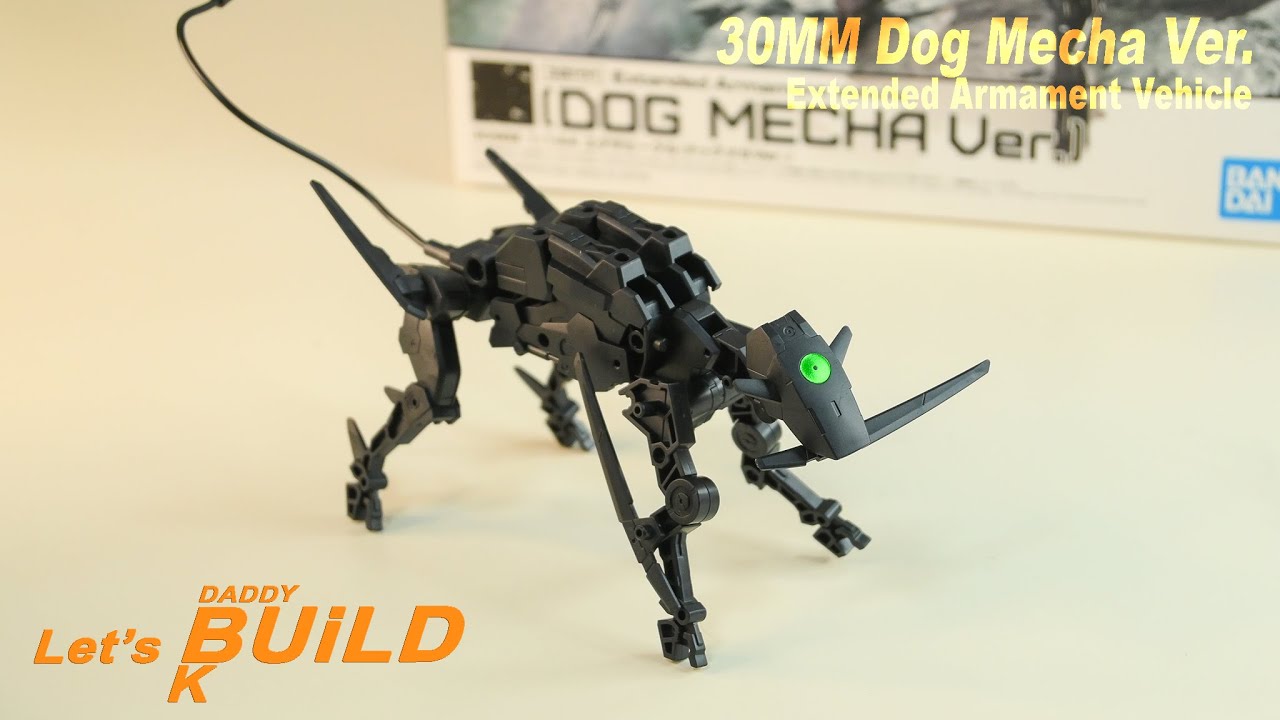 30MM 1/144 Dog Mecha Ver. Extended Armament Vehicle (Plastic model) | ASMR Unbox & Full Build Up