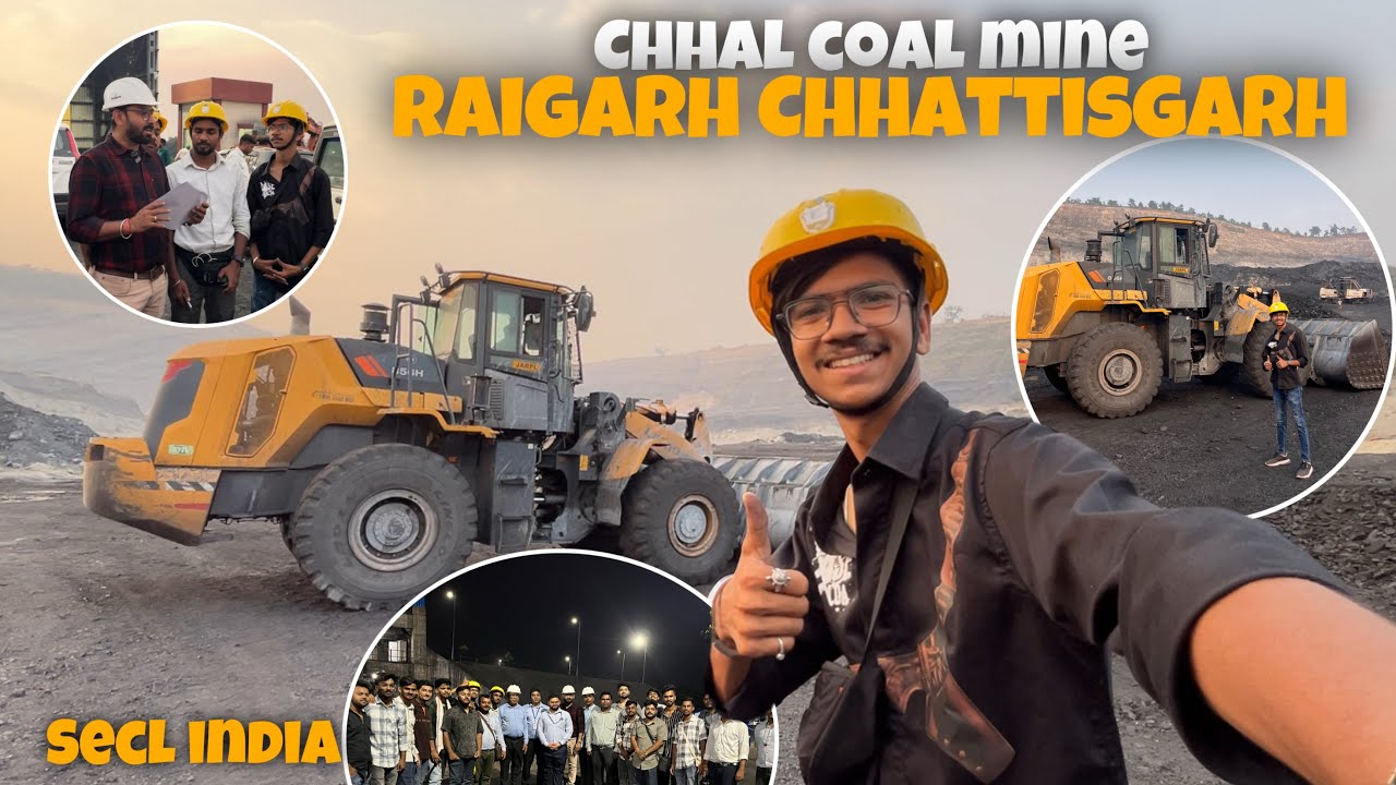 Chhal Open Cast Coal Mine Tour | SECL Mine Chhattisgarh 😍 Haan Bhai Ashish Vlogs