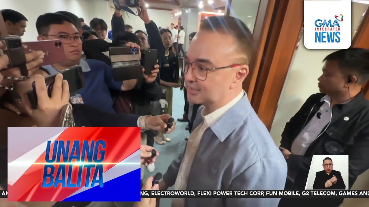 Sen. Alan Peter Cayetano sa umano'y pagpapalit ng liderato sa Senado – 