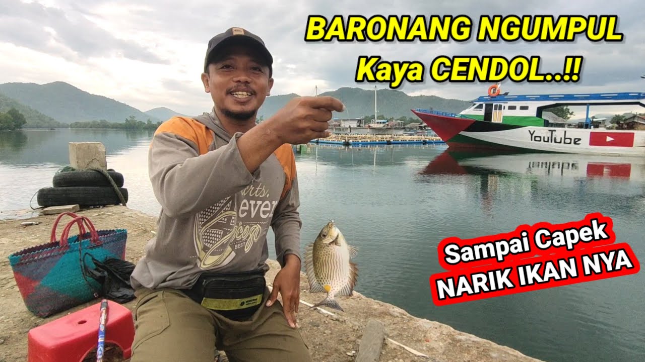 GILAA...!! MANCING BARONANG SAMPAI CAPEK NARIK..‼️ PLuunG Nyuuuutt..‼️