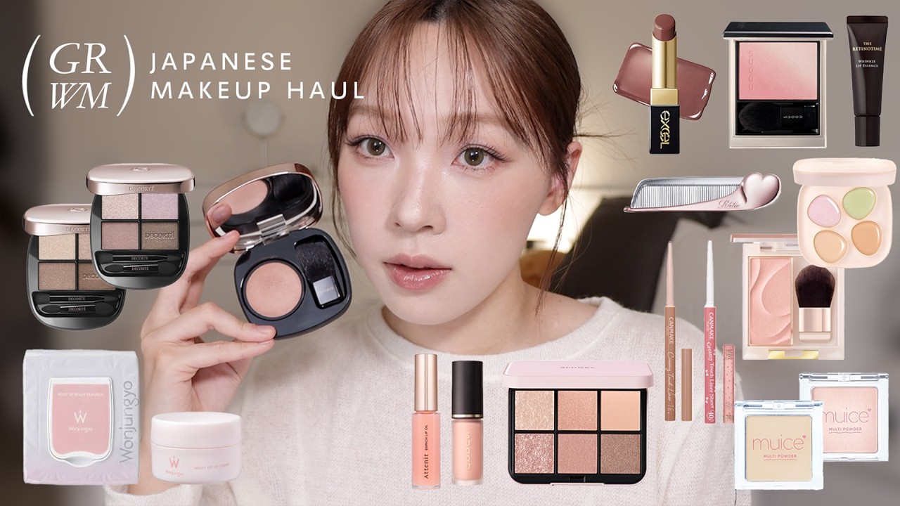 日系彩妝購物開箱🇯🇵日雜杏仁肉桂色腮紅/清透緞光眼影/面部整理粉/美容液唇部精華 Wonjungyo, to/one, SUQQU, SNIDEL BEAUTY | heyitsmindy