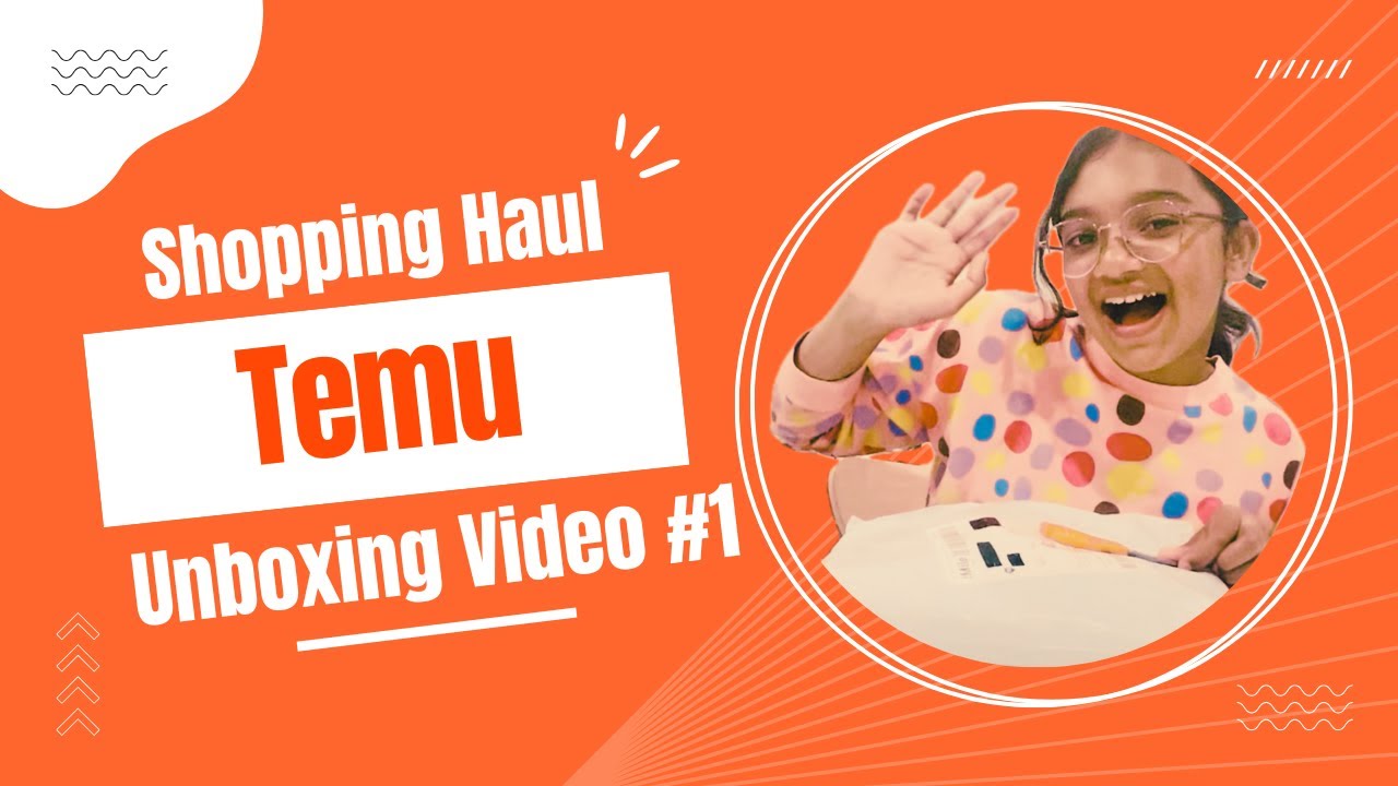 Kids’ TEMU Haul #1 🎁 Amazing Budget Finds + Honest Review!😃 #viralvideo #temuhaul #temu #trending 