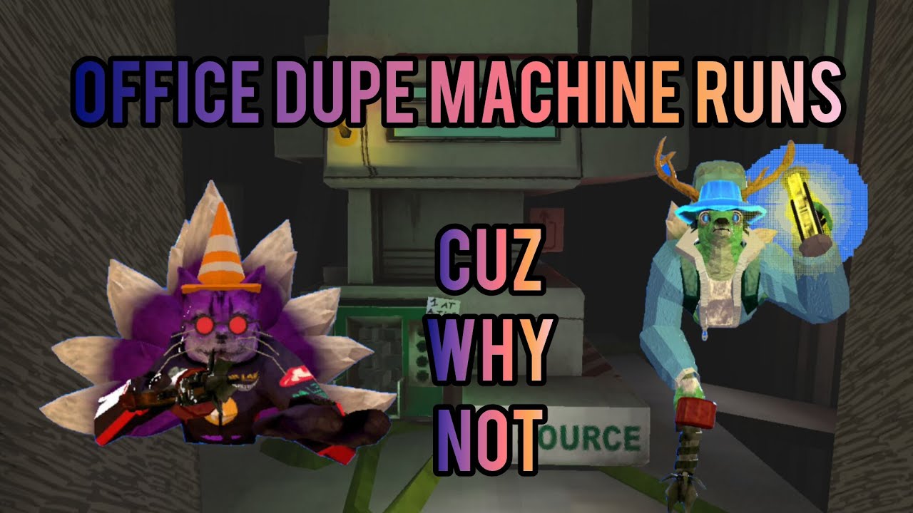 OFFICE DUPING IN AC!! (we were bored)