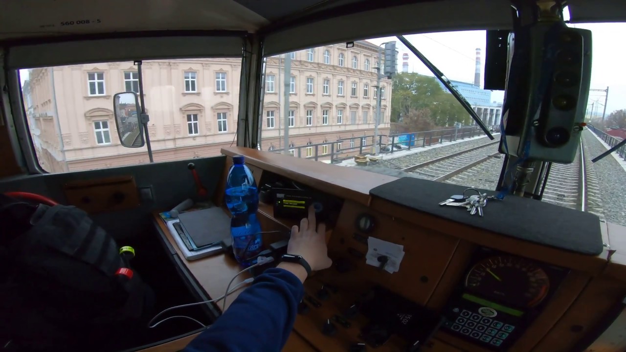 POV of Czech Train driver: Brno hlavní nádraží - Blansko [4K]