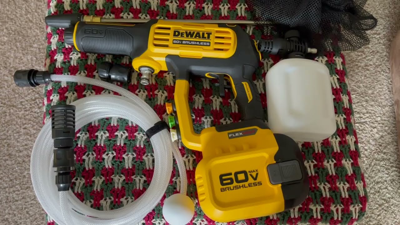 Dewalt 60V 1000 Max PSI Cordless Power Cleaner Kit...   Wanting this capabilities for a long time!