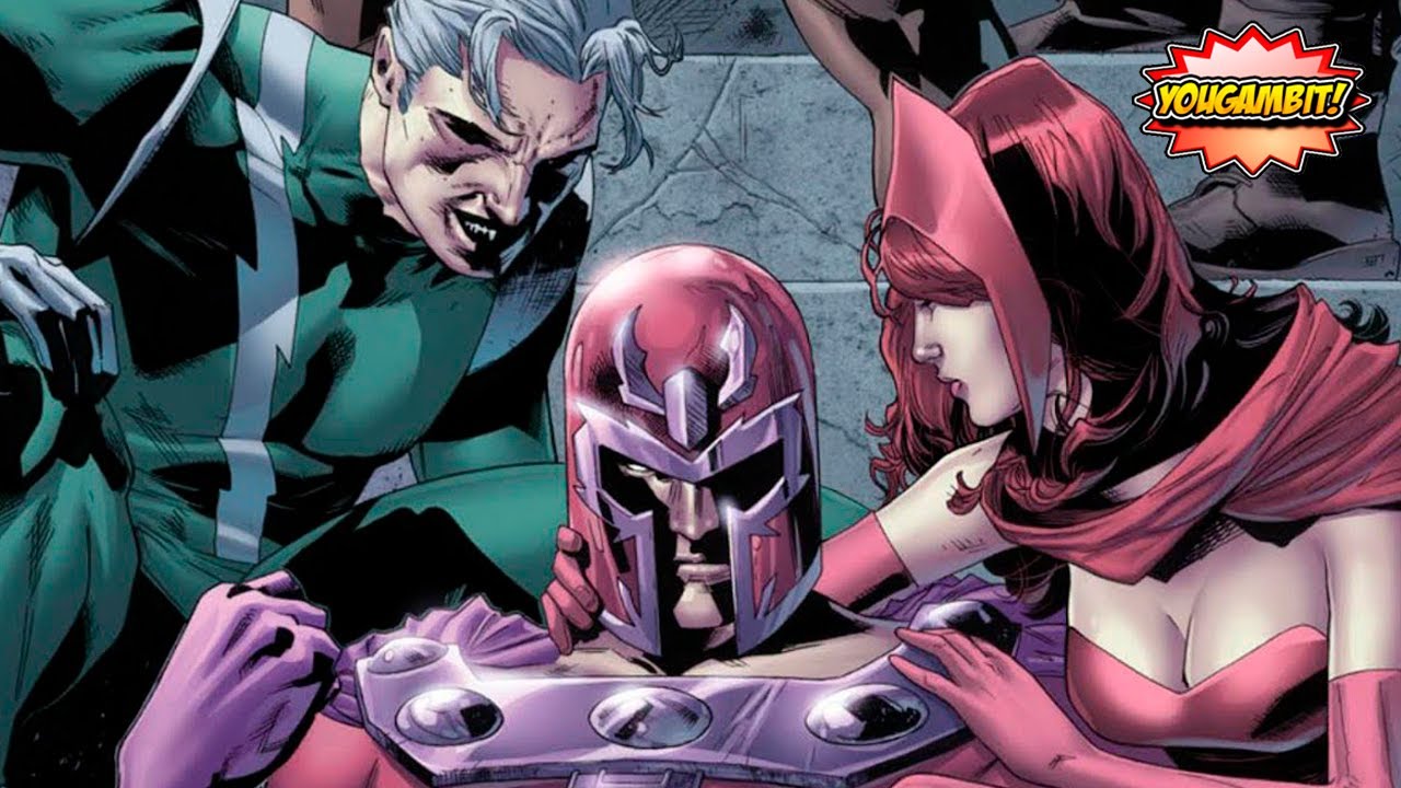 VIDECOMIC: El origen de WANDA y PIETRO - Historia Completa || YouGambit (Calidad y Fandub)