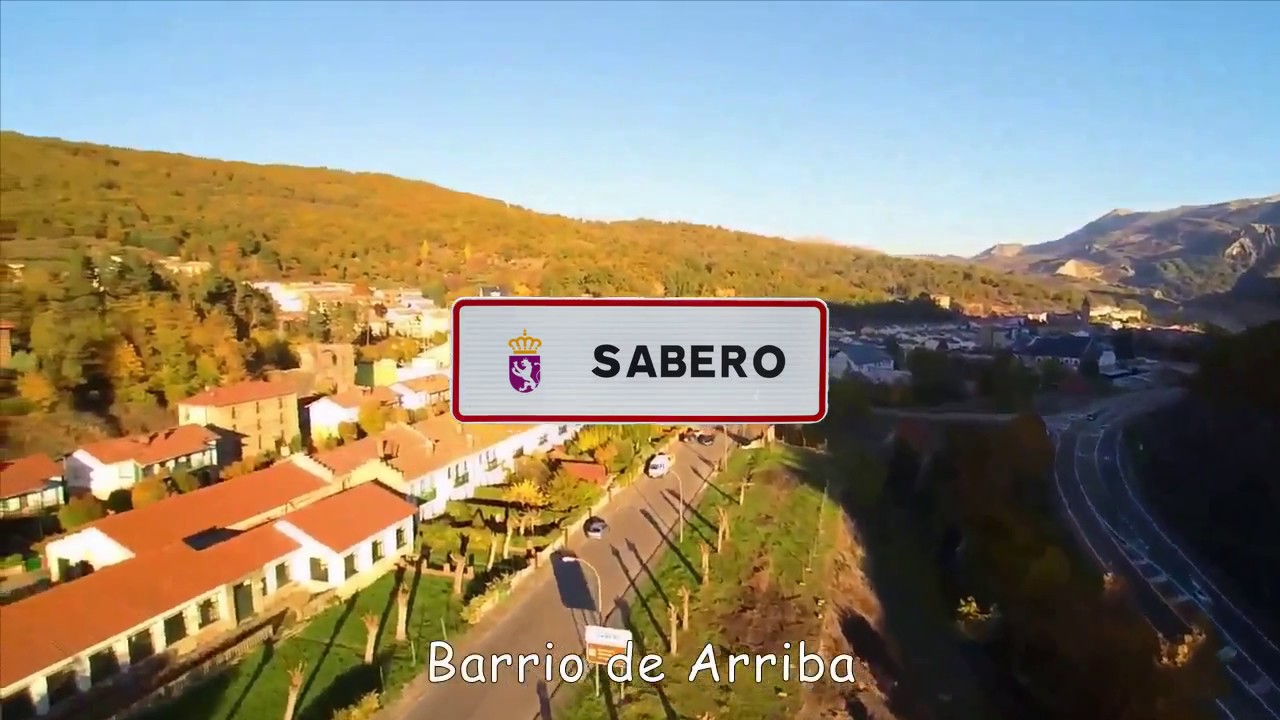 SABERO desde el aire.