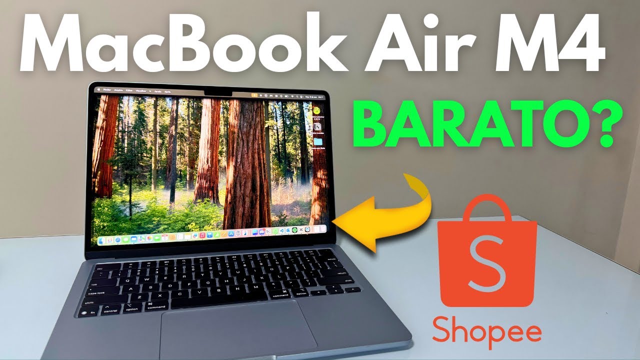 MacBook Air M4 na SHOPEE com um EXCELENTE PREÇO - Vale a Pena?