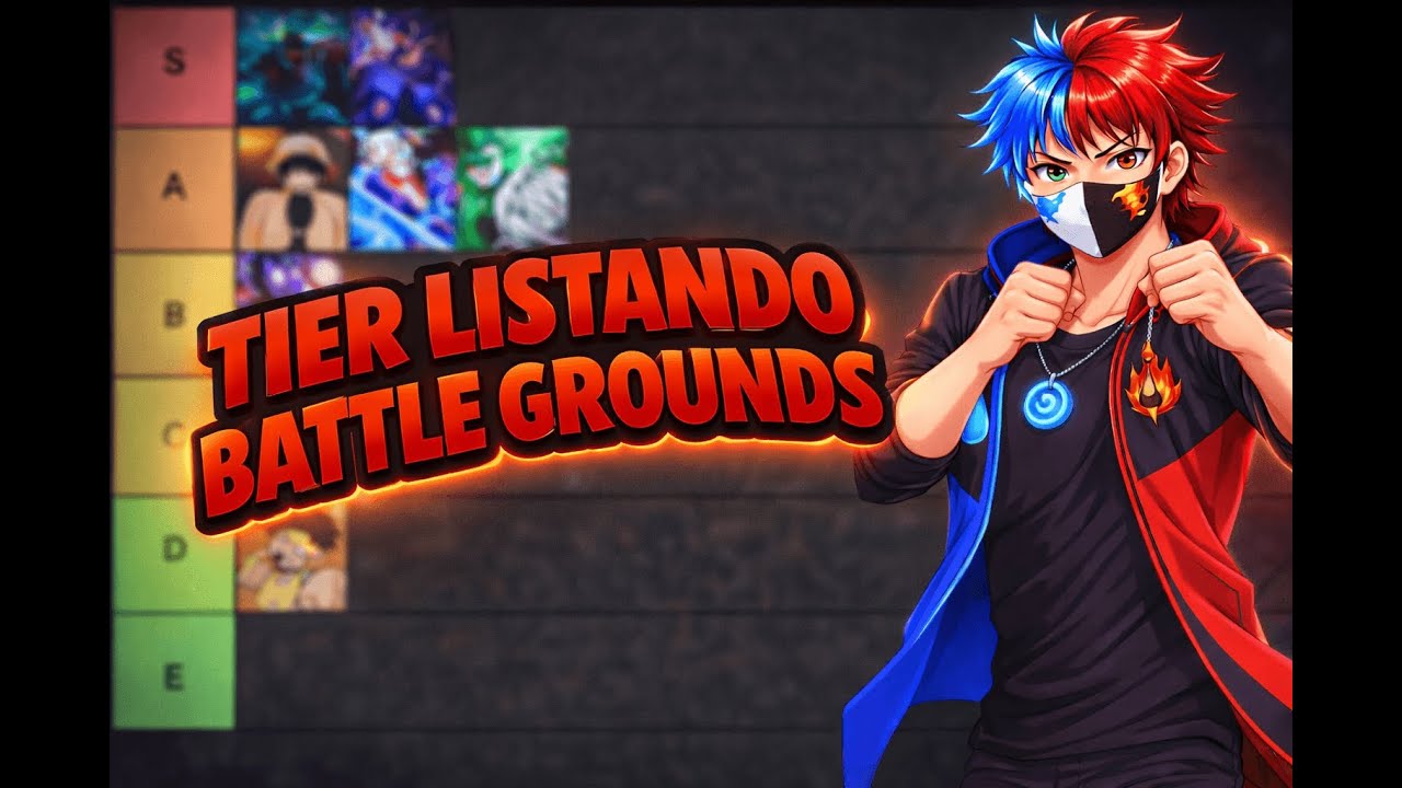 Tier listei os melhores battle grounds do Roblox😁