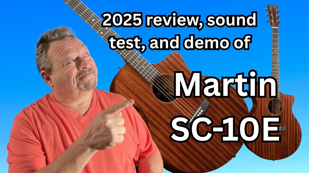 Martin SC 10E acoustic guitar