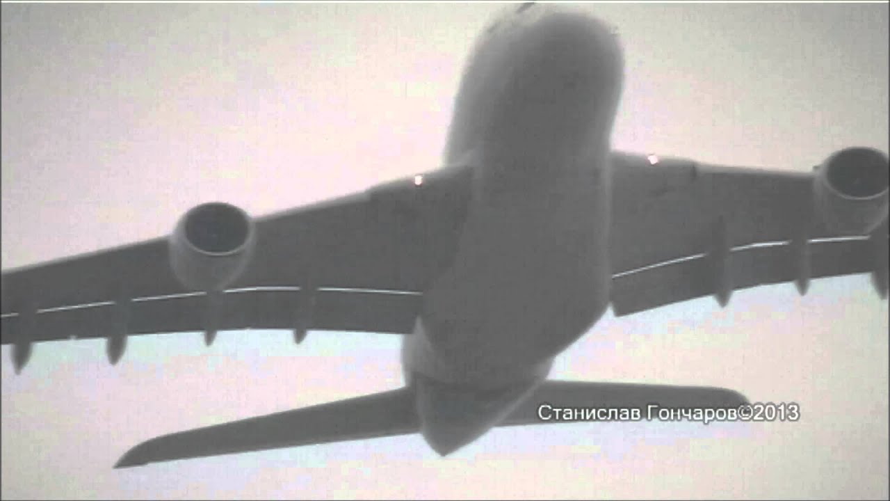 Airbus Industrie Airbus A380 F-WWDD Полет на Авиасалоне МАКС 2013