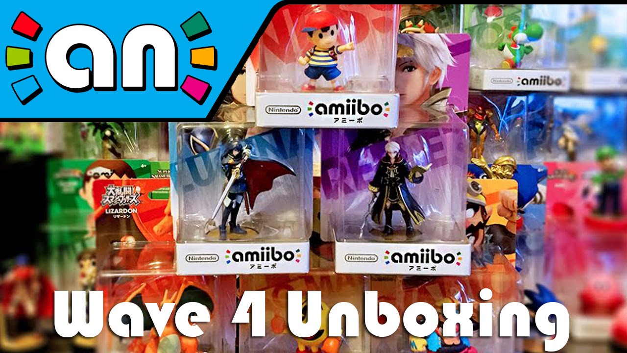 Complete Wave 4 amiibo Unboxing! - Amiibo News