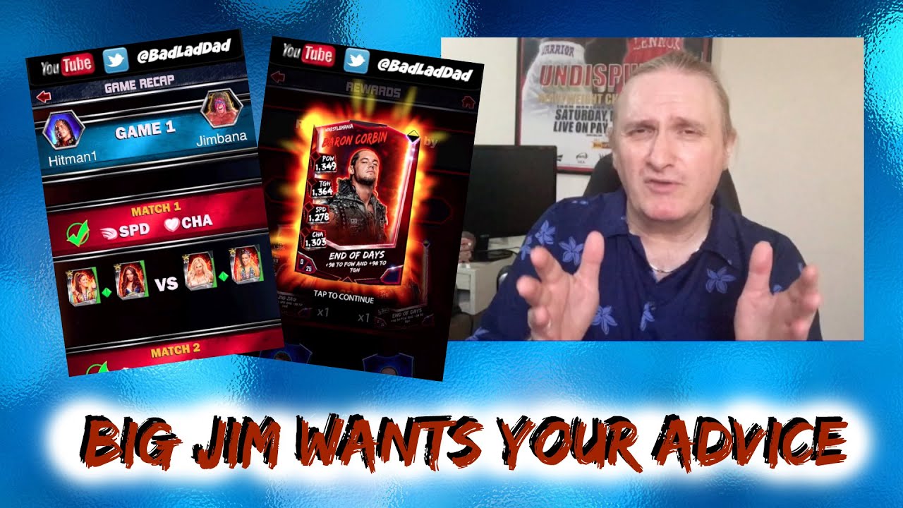 WWE SuperCard 2:107 : Big Jim Live?? Plus KOTR Rant